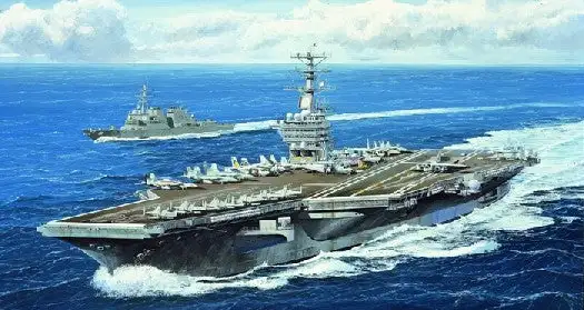 Trumpeter Scale Models 5739 1/700 USS Nimitz CVN68 Aircraft Carrier 2005