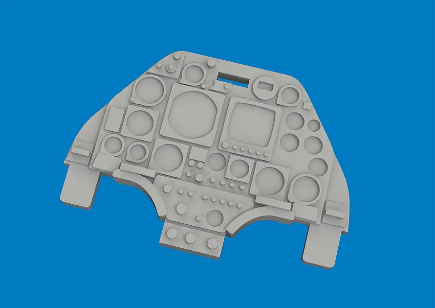 A4M Mod. 1970 LooK for MFA (Photo-Etch & Resin) 1/48 Eduard