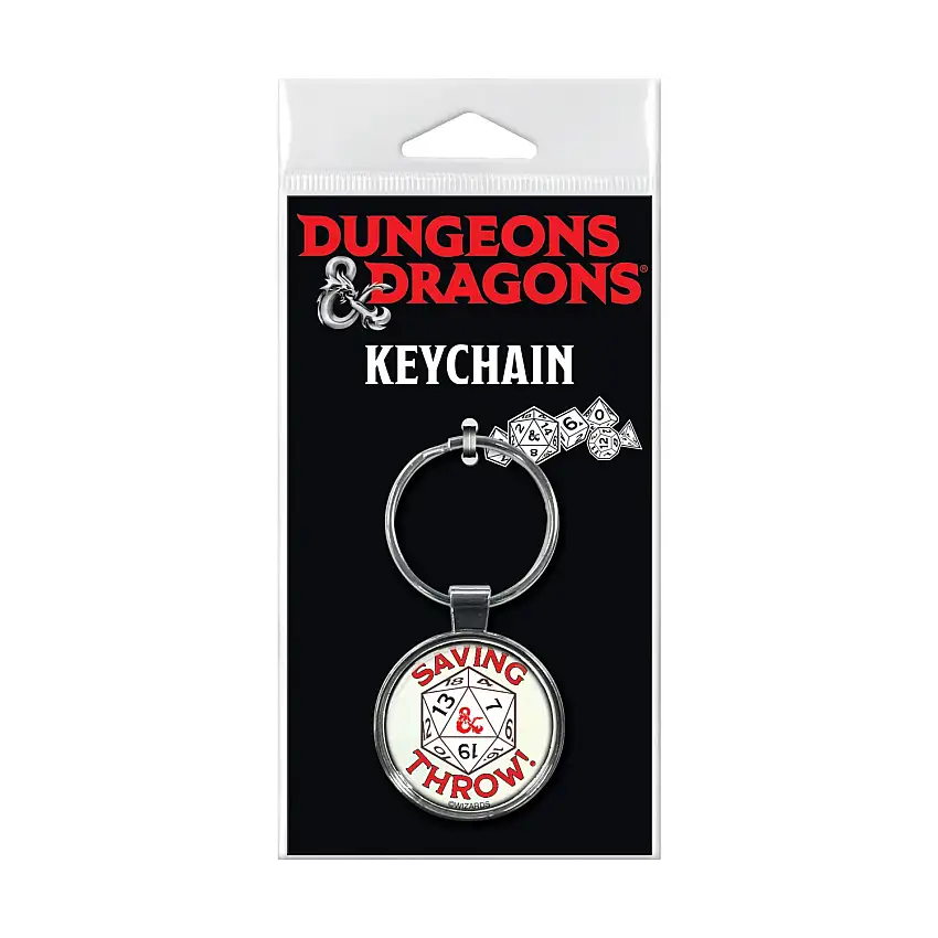 Saving Throw Keychain