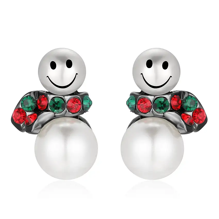 Snowman Holiday Earrings