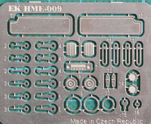 Highlight Model Studio 9 1/24-1/25 Interior Detail Set 1