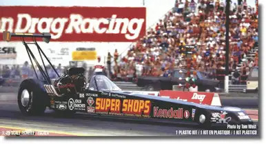 Atlantis - 1/25 Swamp Rat XXX Dragster - Plastic Model Car Kit - AAN-H7152