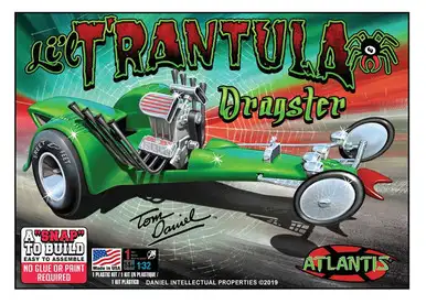 Atlantis - Tom Daniel Lil Trantula Show Rod - 1/32 Snap Plastic Kit (M6651)
