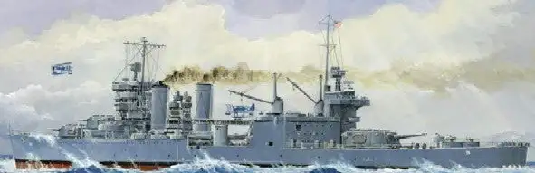 Trumpeter Scale Models 5744 1/700 USS Minneapolis CA36 Heavy Cruiser 1942