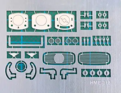 Highlight Model Studio 18 1/24-1/25 VW Beetle Detail Set 4 for TAM: Dashboard Gr