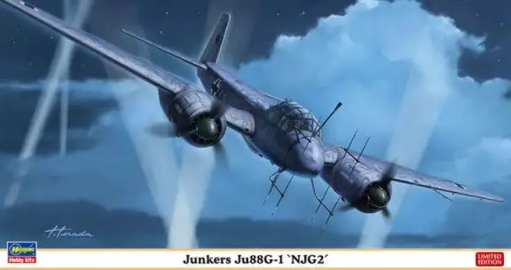 Hasegawa 2358 1/72 Junkers Ju88G1 NJG2 Luftwaffe Night Fighter (Ltd Edition) (D)