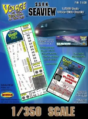 TSDS 108 1/350 Seaview Submarine Decal Set for MOE
