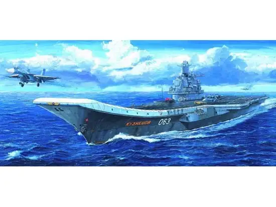 Trumpeter Scale Models 5713 1/700 Admiral Kuznetsov Russian Aircraft Carrier