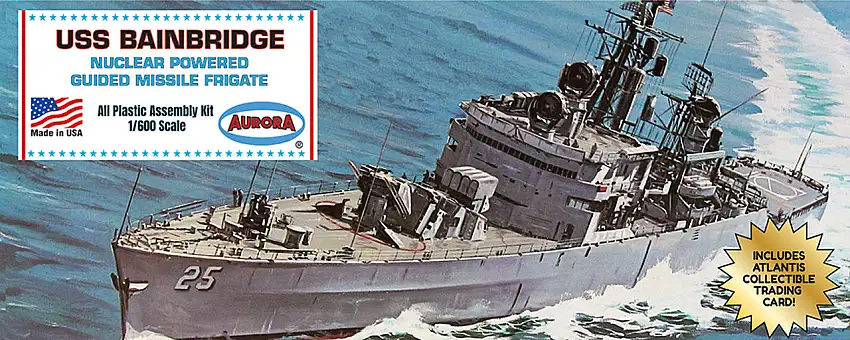 USS Bainbridge 1/600 Atlantis Models