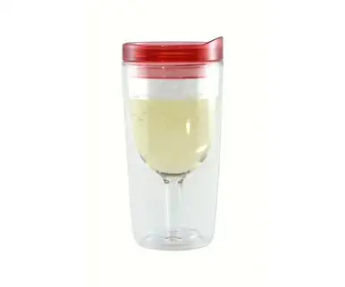 ZEE'S CREATIONS - Vingo Wine to Go Tumbler - Burgundy (AC1001)