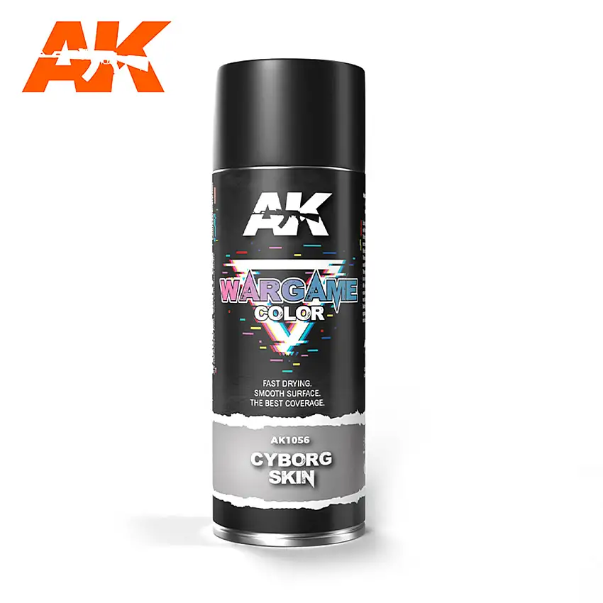 Wargame Color: Cyborg Skin Paint 400ml Spray AK Interactive
