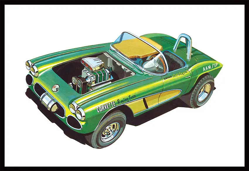 1962 Chevy Corvette 1/25 AMT Models (AMT1318)