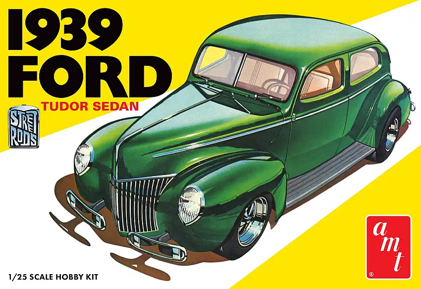 1939 Ford Sedan Street Rod 1/25 AMT Models