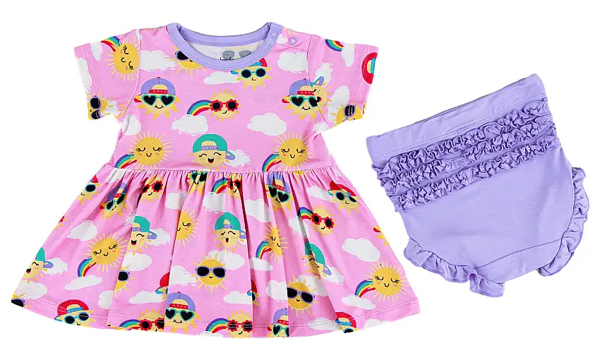 Aurora Birdie Peplum Set