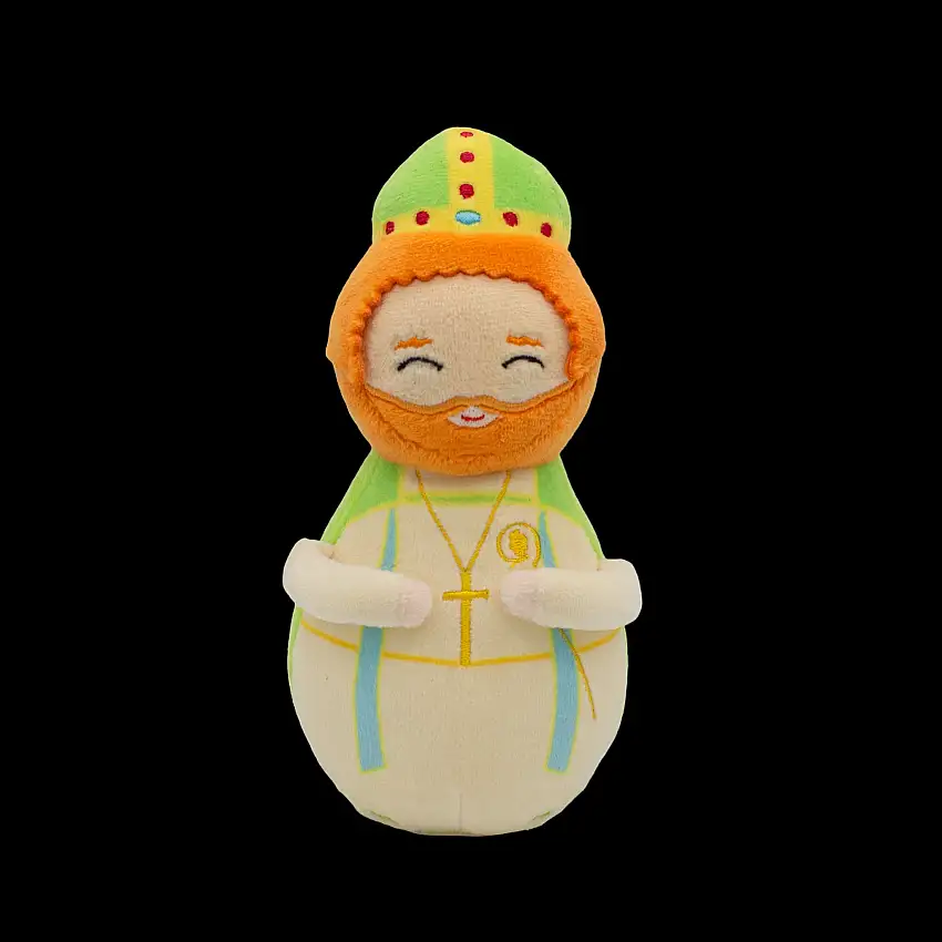 Mini St. Patrick Plush Doll