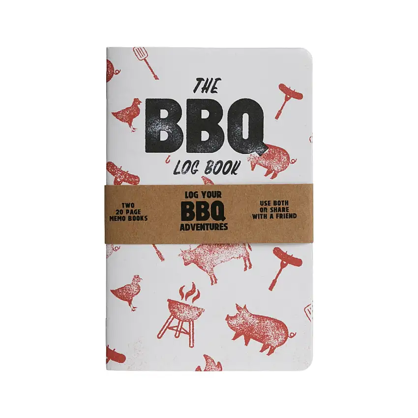 Bbq Log Book - Two 20-page Books