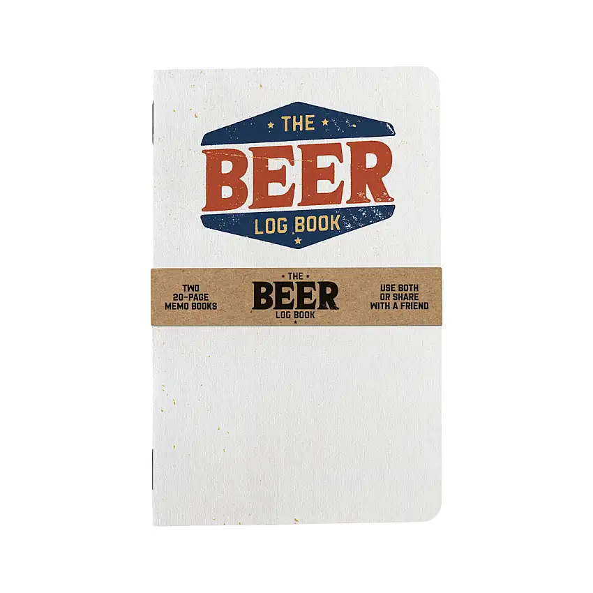 Beer Log Book - Two 20-page Books