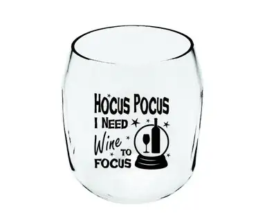 ZEE'S CREATIONS - Hocus Pocus Ever Drinkware Wine Tumbler (ED1001-CHW4)