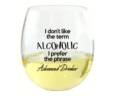ZEE'S CREATIONS - I Don't Like the Term - EverDrinkware Wine Tumbler (ED1001-D1)