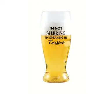 ZEE'S CREATIONS - I'm Not Slurring EverDrinkware Beer Tumbler (ED1003-D2)