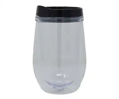 ZEE'S CREATIONS - Double Wall Tumbler - Black (EDAS1000)
