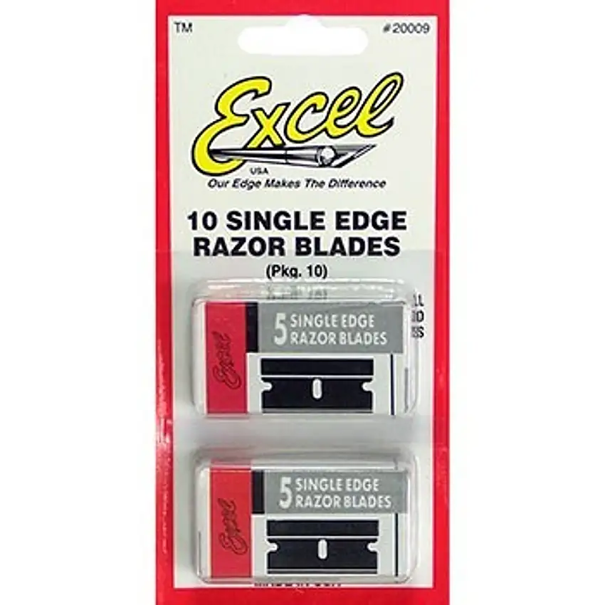 Single Edge Razor Blades (10) Excel Tools