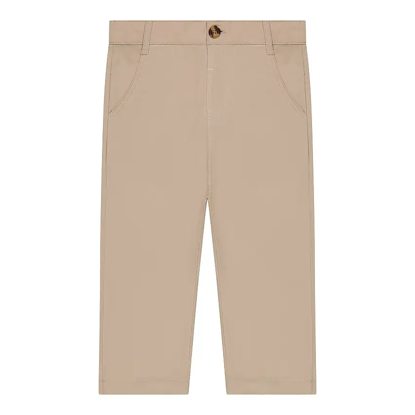 Infant Boy Khaki Twill Pants