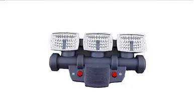 POWER WHEELS - FNK92-9409 Gray Light Bar for FRC33 Jurassic Park Jeep