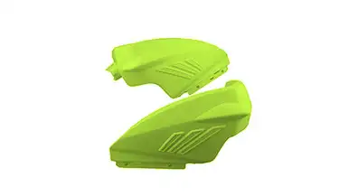 POWER WHEELS - 3900-2615 Green Front Fender Set for Dune Racer Extreme