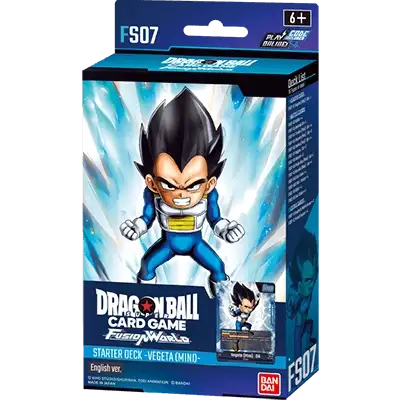 Dragon Ball Super Trading Card Game Fusion World Vegeta (Mini) Starter Deck