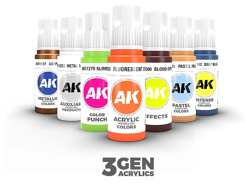 3G Acrylic Paint 17ml Bottle AK Interactive