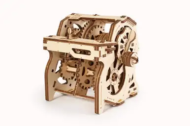UGEARS - Gearbox (educational) - 3-D Wooden Puzzle - Mechanical Model Kit (UTG0065)