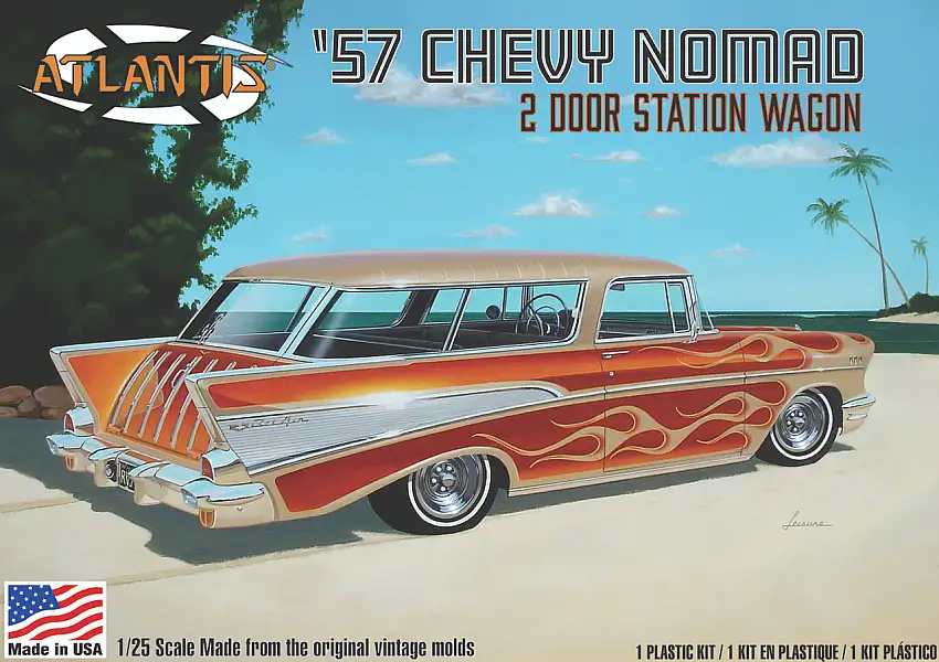 1957 Chevy Nomad 2-Door Station Wagon 1/25 Atlantis