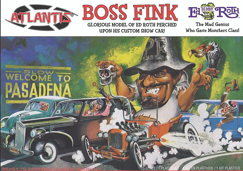 Ed "Big Daddy" Roth Boss Fink 1/25 Atlantis Models