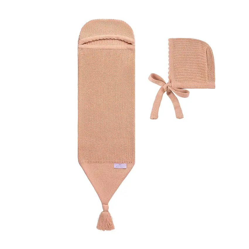 Knit Cocoon ~ Salmon