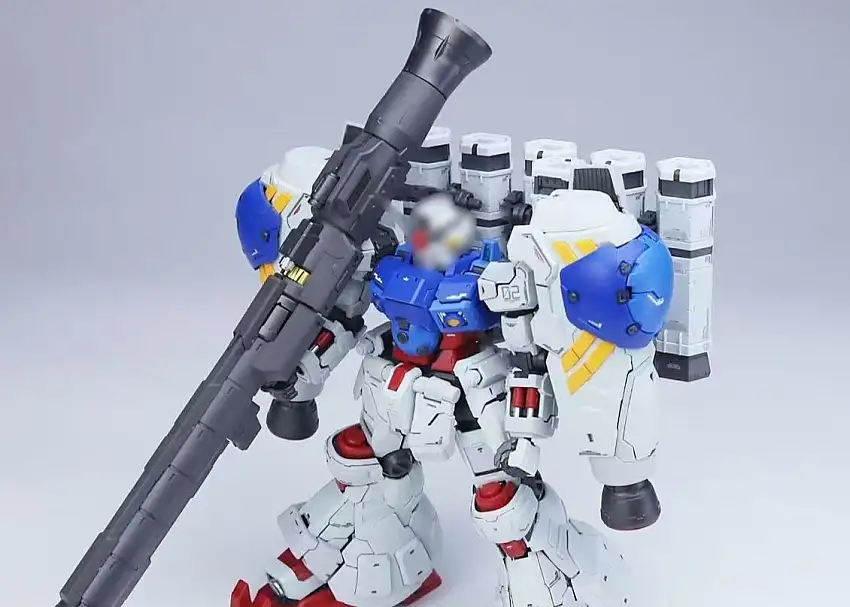 Solomon Kit and (MLRS Backpack + Clear Parts) 1/100 Scale Model Kit