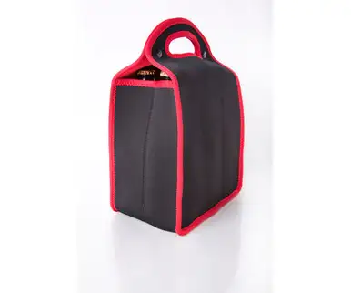 ZEE'S CREATIONS - Neoprene 6-Pack Tote - Black (NP305)