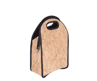 ZEE'S CREATIONS - Neoprene Lunch Tote - Cork (NP713)
