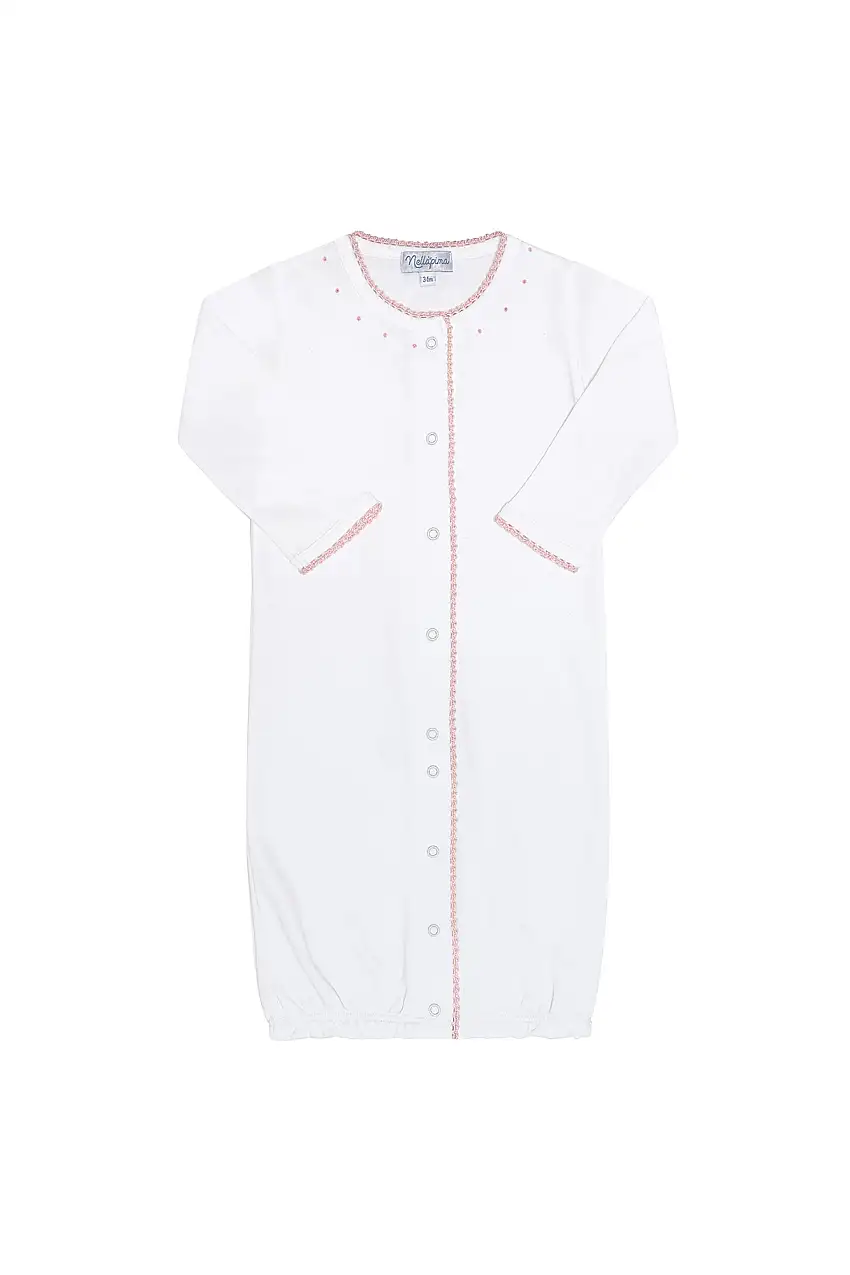 Pink Crochet Converter Gown