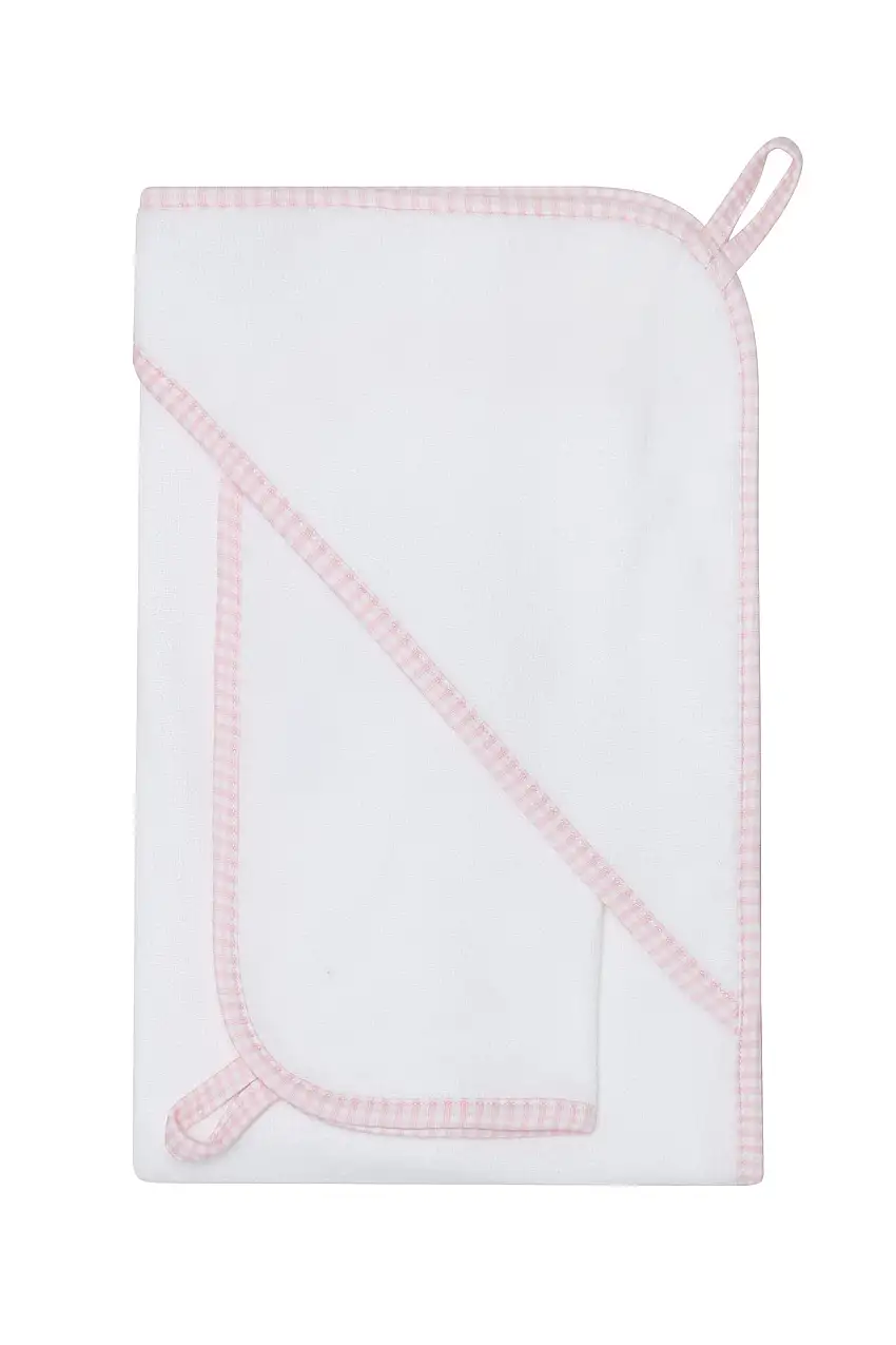 Pink Gingham Towel