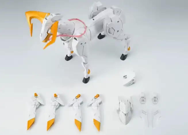 Effects Wings EWRG024A 1/144 Bicorn Battle Horse Grani (White)