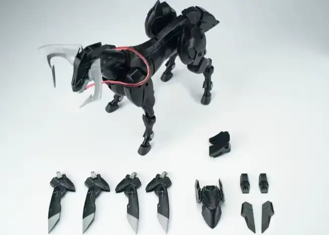 Effects Wings EWRG024B 1/144 Bicorn Battle Horse Grani (Black)