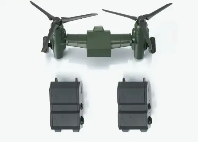 Effects Wings EWHG004A HG 1/144 Helicopter Takeoff Backpack (Green)