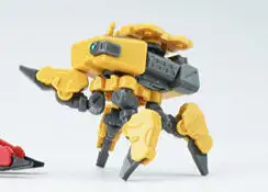 Ultra Action Trooper Series Lycosidae Squad Plastic 1/144 Scale Model Kit (Eva-Themed) Yellow