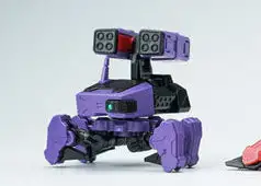 Ultra Action Trooper Series Lycosidae Squad Plastic 1/144 Scale Model Kit (Eva-Themed) Purple