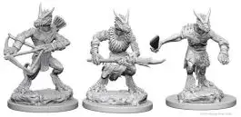WZK72557 Wizkids/NECA Dungeons & Dragons Nolzur`s Marvelous Unpainted Miniatures: Kobolds