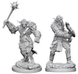 WZK72562 Wizkids/NECA Dungeons & Dragons Nolzur`s Marvelous Unpainted Miniatures: Bugbears