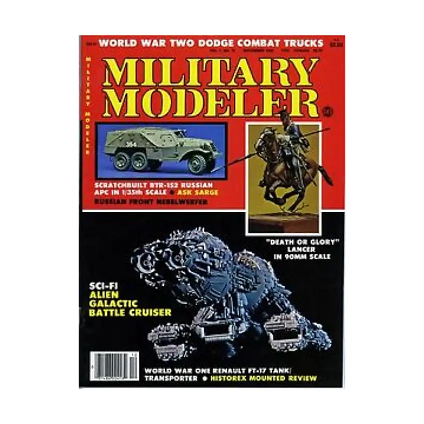 Vol. 7, #12 "World War Two Dodge Combat Trucks, Russian Front Nebelwerfer, "Death Or Glory" Lancer 90MM"