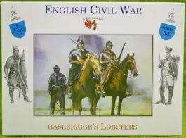 AAF-34 A Call To Arms 1/32 English Civil War: Haslerigges Lobsters Cavalry (4 Mtd) (D)