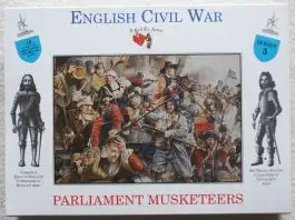 AAF-5 A Call To Arms 1/32 English Civil War: Parliament Musketeers (16) (D)